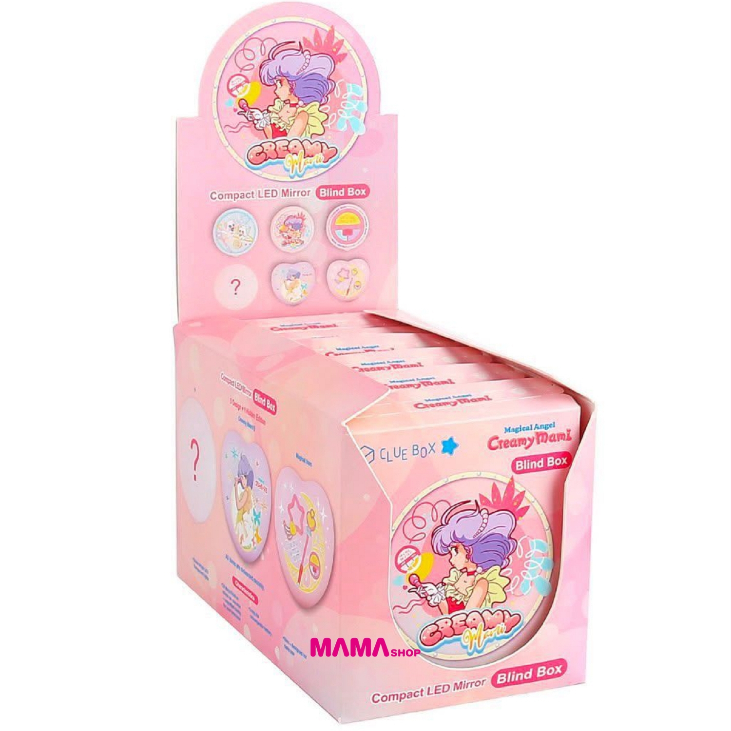 Clue Box x Creamy Mami 小忌廉LED 化妝鏡盲盒(一盒 6 款)