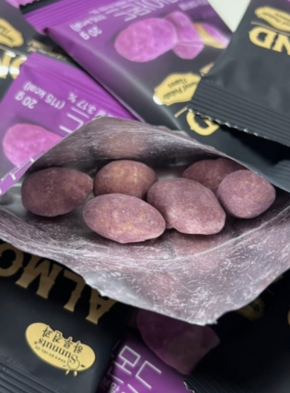 韓國 Sunnuts 甜香地瓜杏仁 10包/ 套｜Sweet Potato Almond