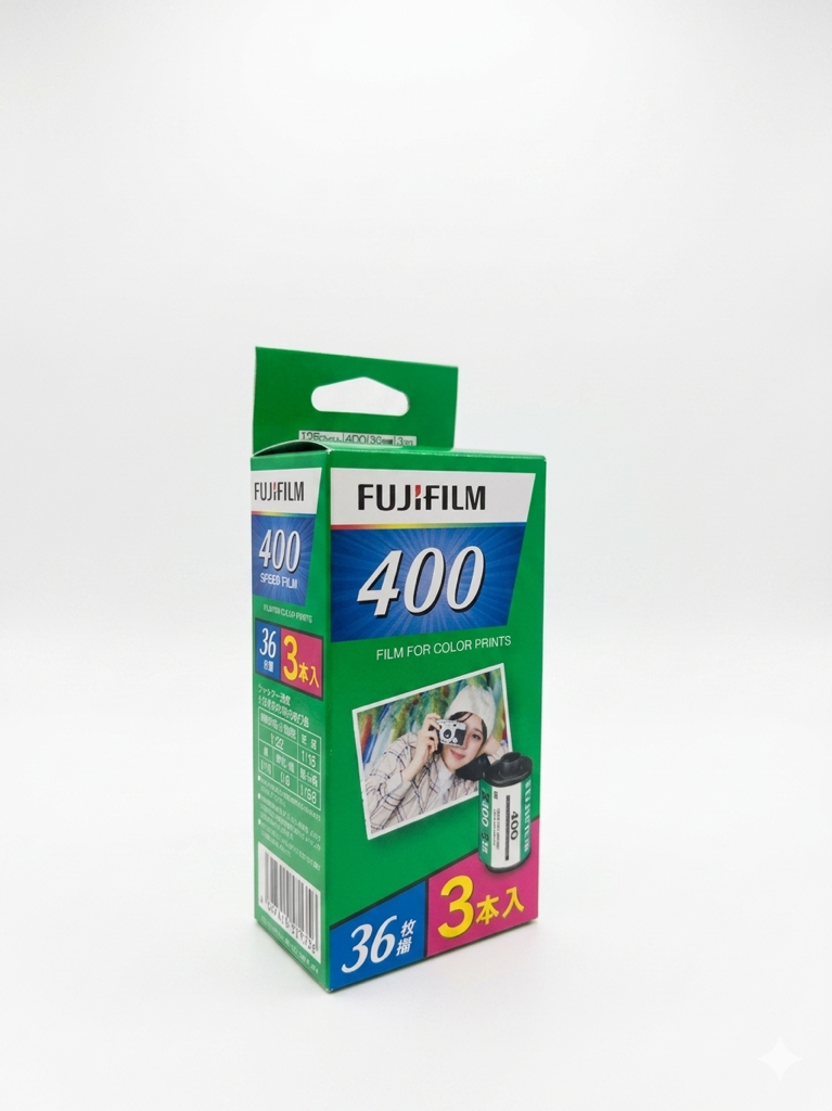 Fujifilm Color 400 單盒裝和3pack 裝 富士彩色菲林400