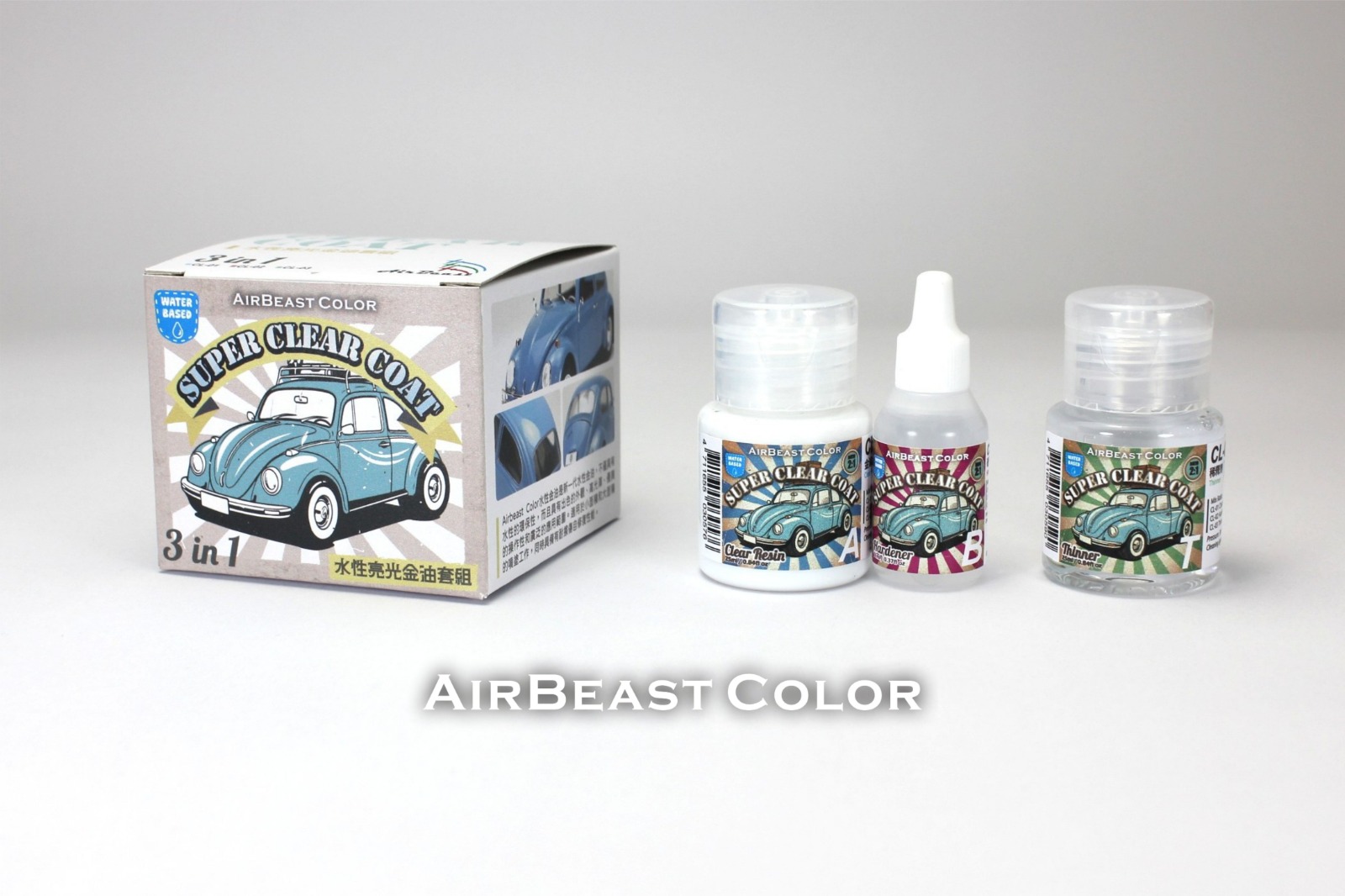 AirBeast Color 水性亮光金油