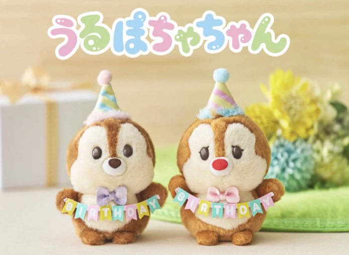 Chip & Dale生日公仔