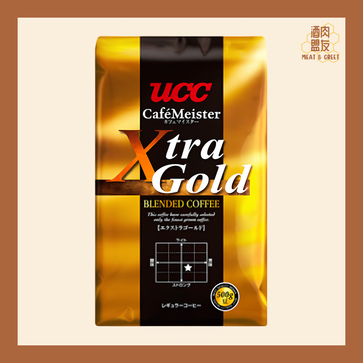 UCC Cafe Meister Xtra Gold Blended Coffee Bean 特選香濃咖啡豆