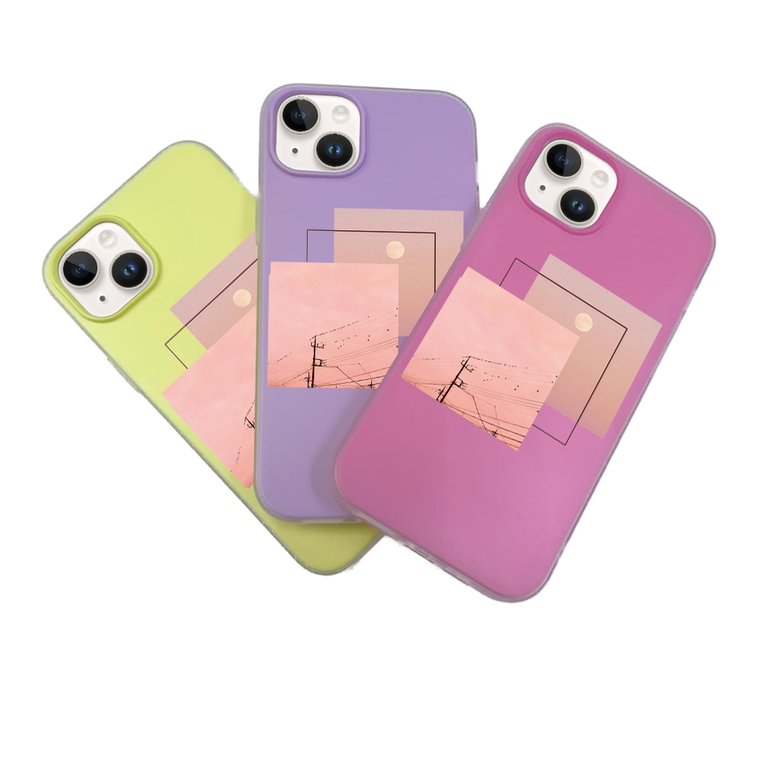 JELLY CASE PHONE FOR IPHONE - DESIGN FLOWER B