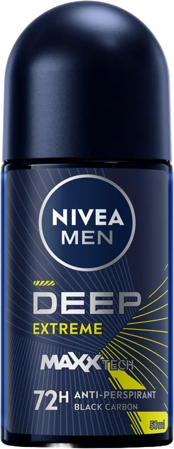 NIVEA FOR MEN DEEP Deodorant Roll On Extreme 50ml
