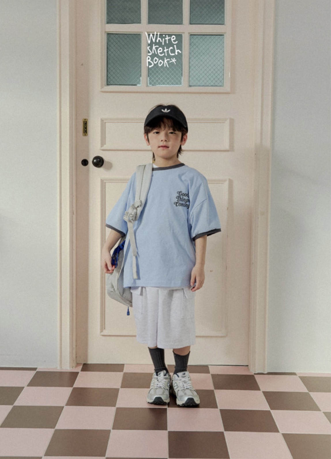 🇰🇷WhiteSketchBook短褲