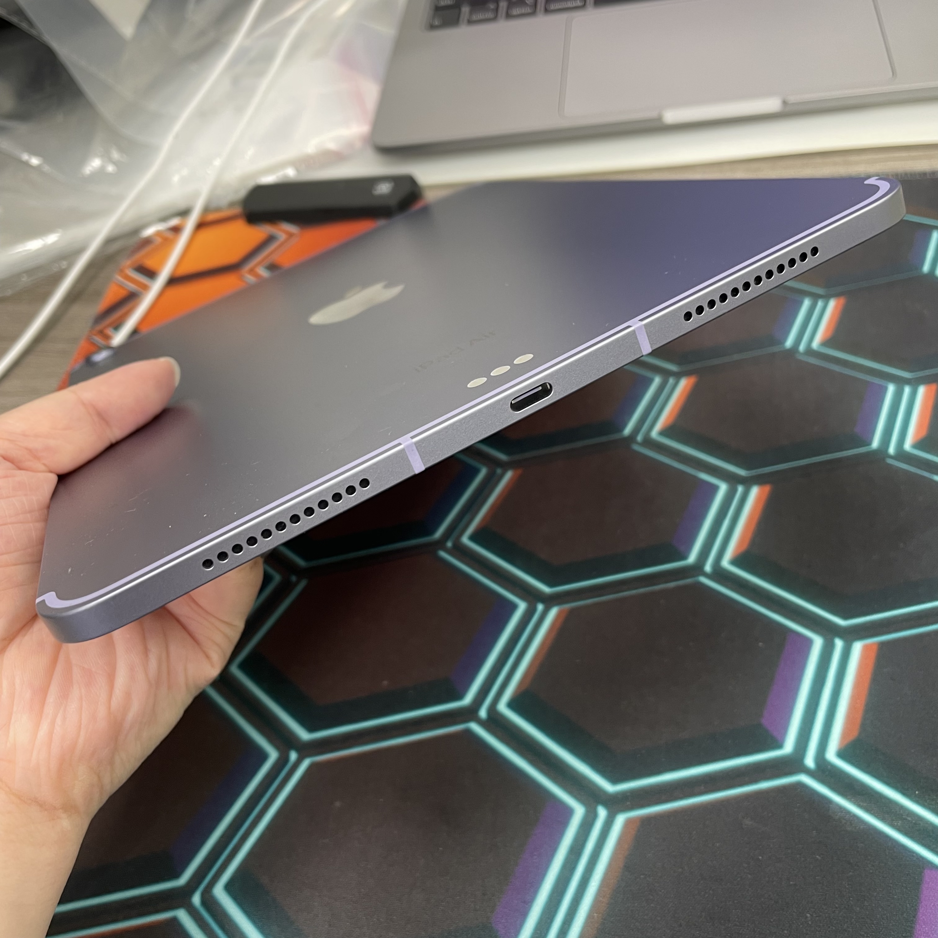 *778895 iPad Air 5 完美機 256GB 插卡版 紫色 purple