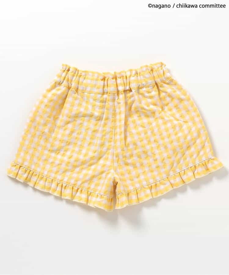 🇯🇵預訂 日本直送🇯🇵Apres les cours x Chiikawa系列兩色人物刺繡格紋荷葉邊短褲