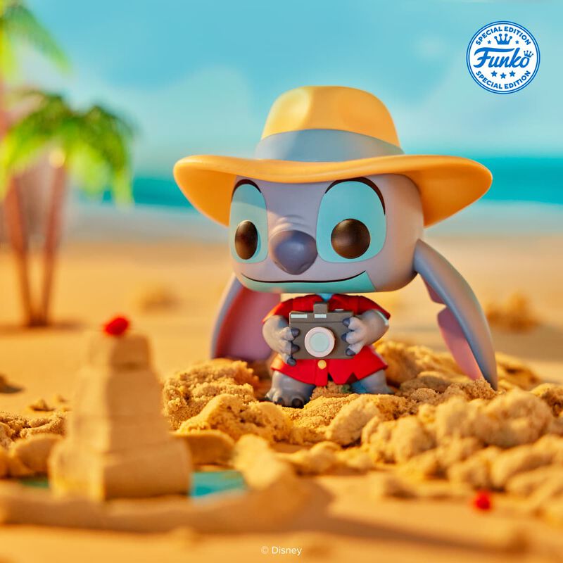 📦訂購 美國代購 Funko POP! Disney Tourist Stitch Figure 史迪仔 模型