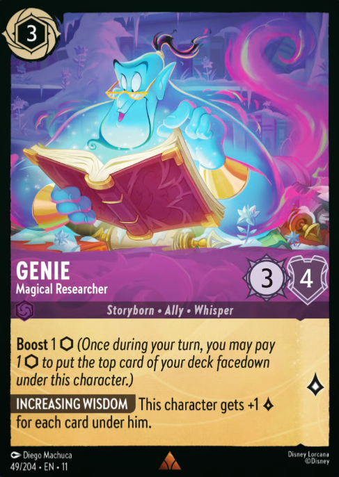 49/204 Genie - Magical Researcher R