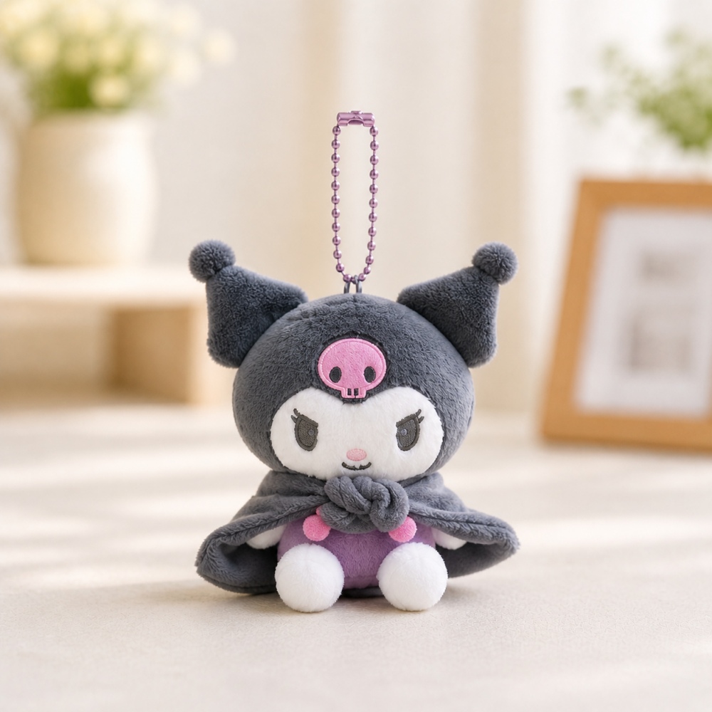 預訂 | 韓國版 Sanrio 小披風公仔鎖匙扣 8cm