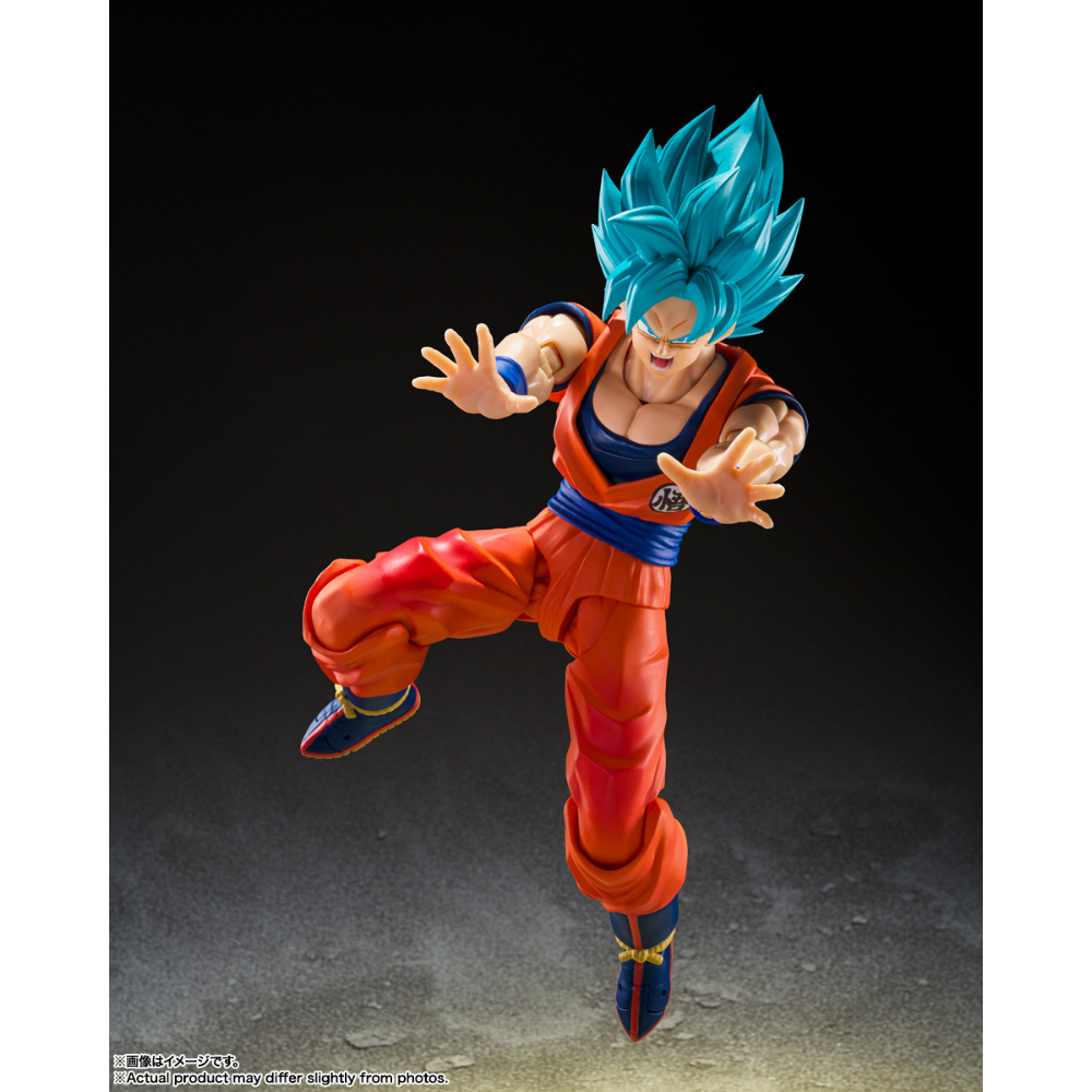 INCOMING SHF Dragon Ball SSGSS Goku Blue Power Transcending Limits