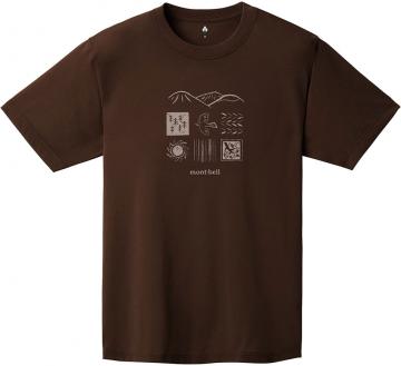 Montbell Wickron Tee Shizen 1114843