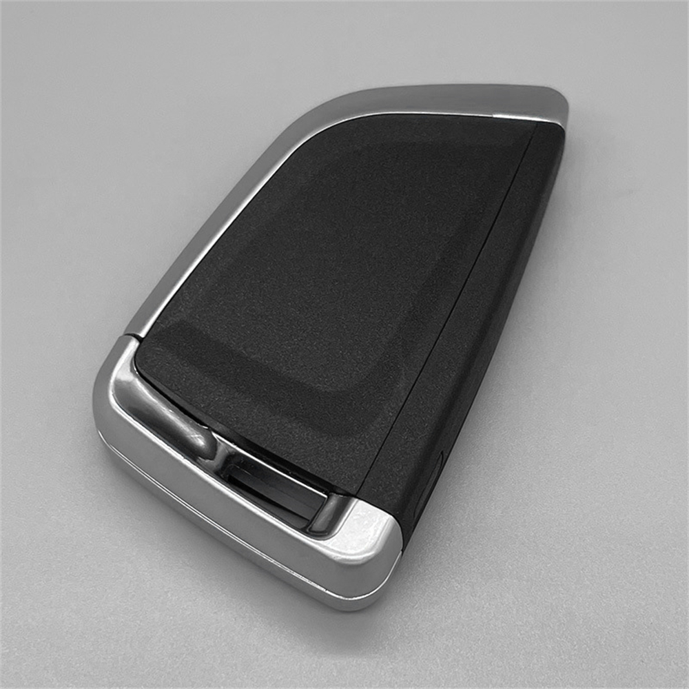 適用於寶馬汽車鑰匙殼 刀鋒4鍵G底盤外殼（金屬彩邊） UA0545