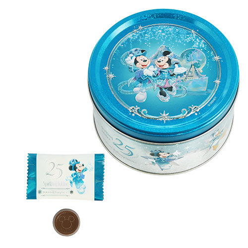 【預訂】DisneySea 25th Sparkling Jubilee - 圓罐朱古力