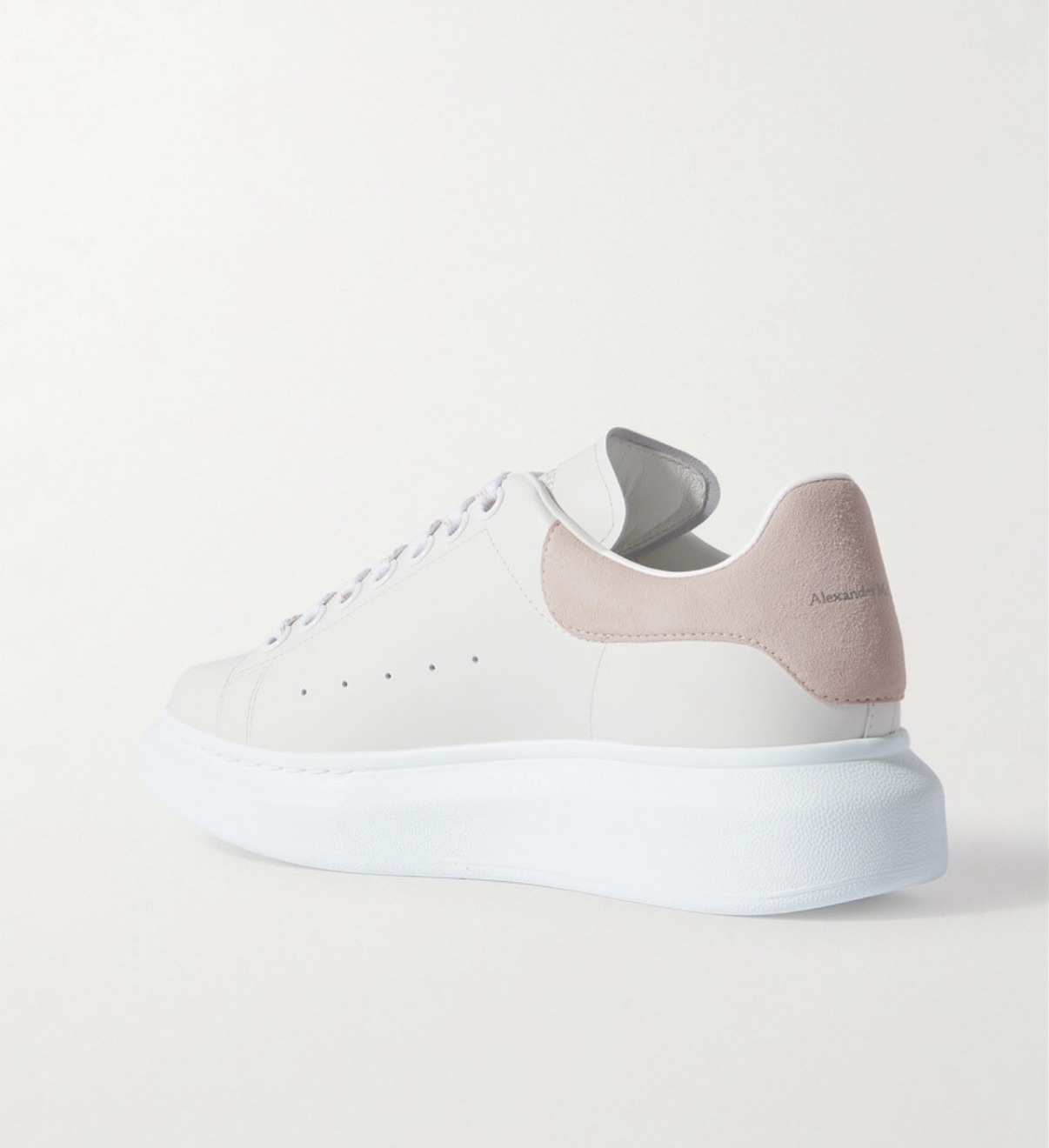 限時優惠✨訂貨🍒McQueen 經典款sneaker 粉尾 Size 35-40.5齊半碼