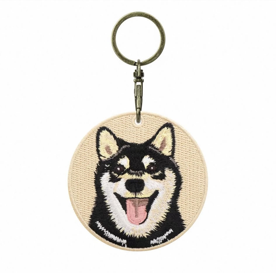 【犬類🦮】雙面刺繡吊飾