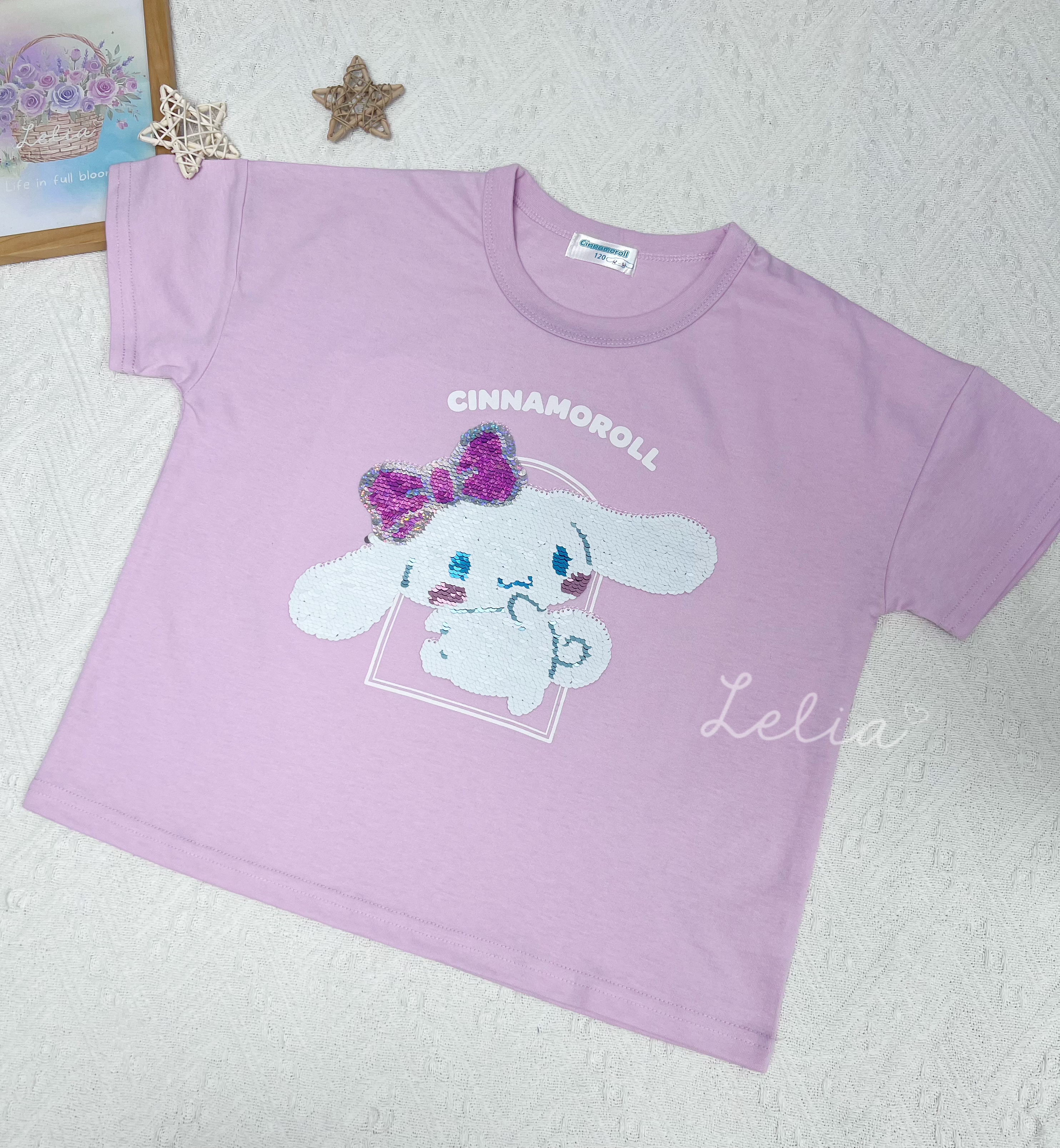 ▫️現貨▫️玉桂狗魔法閃片Tee