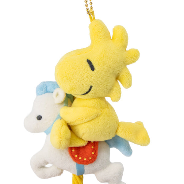 現貨｜Snoopy Woodstock 旋轉木馬 遊園地系列 日版 毛公仔 吊飾 掛件 (227454)
