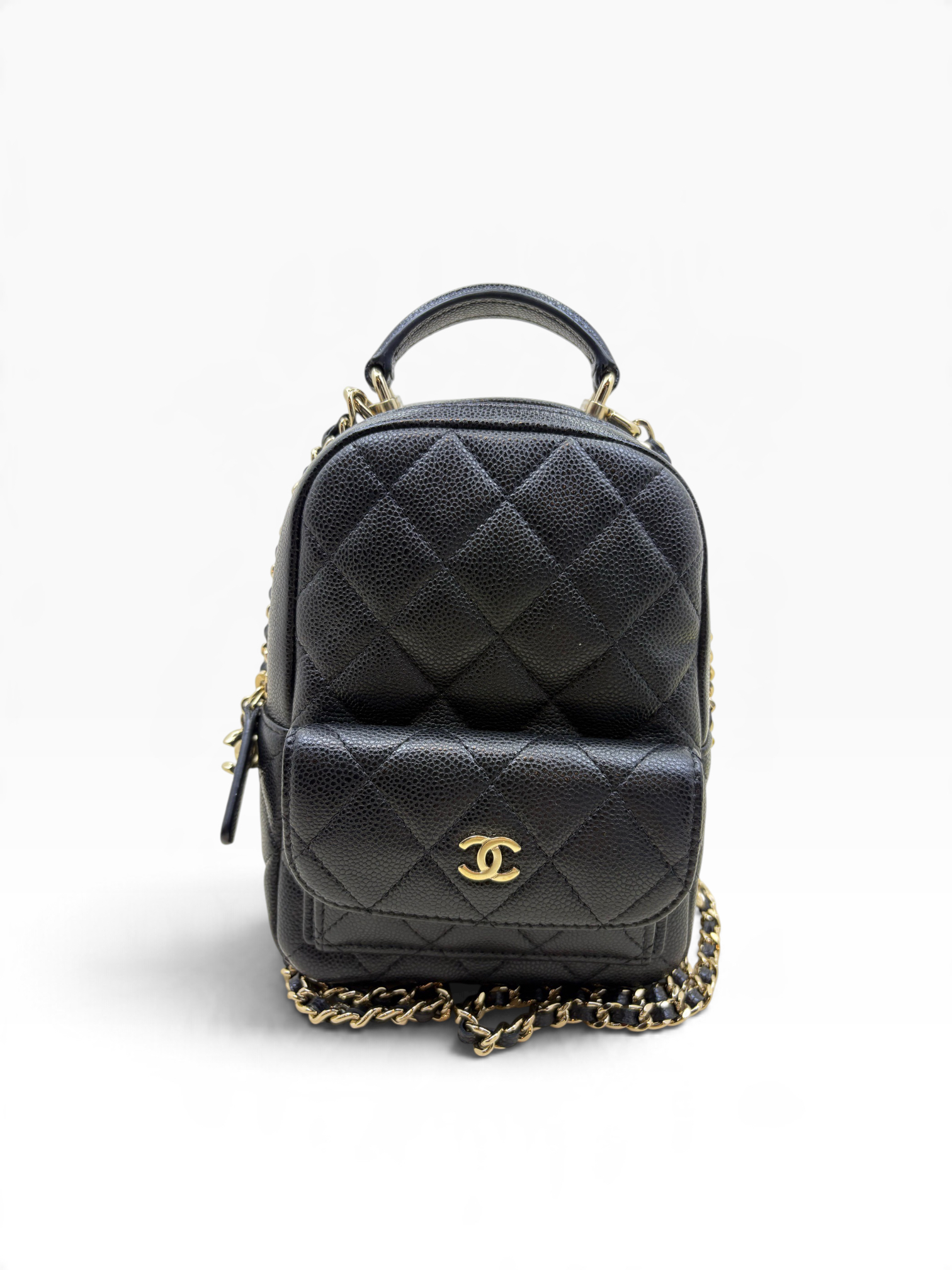 Pre owned chanel backpack K9101
