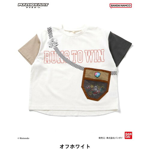 🆕【⭐訂購⭐】🇯🇵日本直送 #Mario Kart 斜孭袋設計 短袖tee［2款選］🌀 [ELDA-0253][260528]