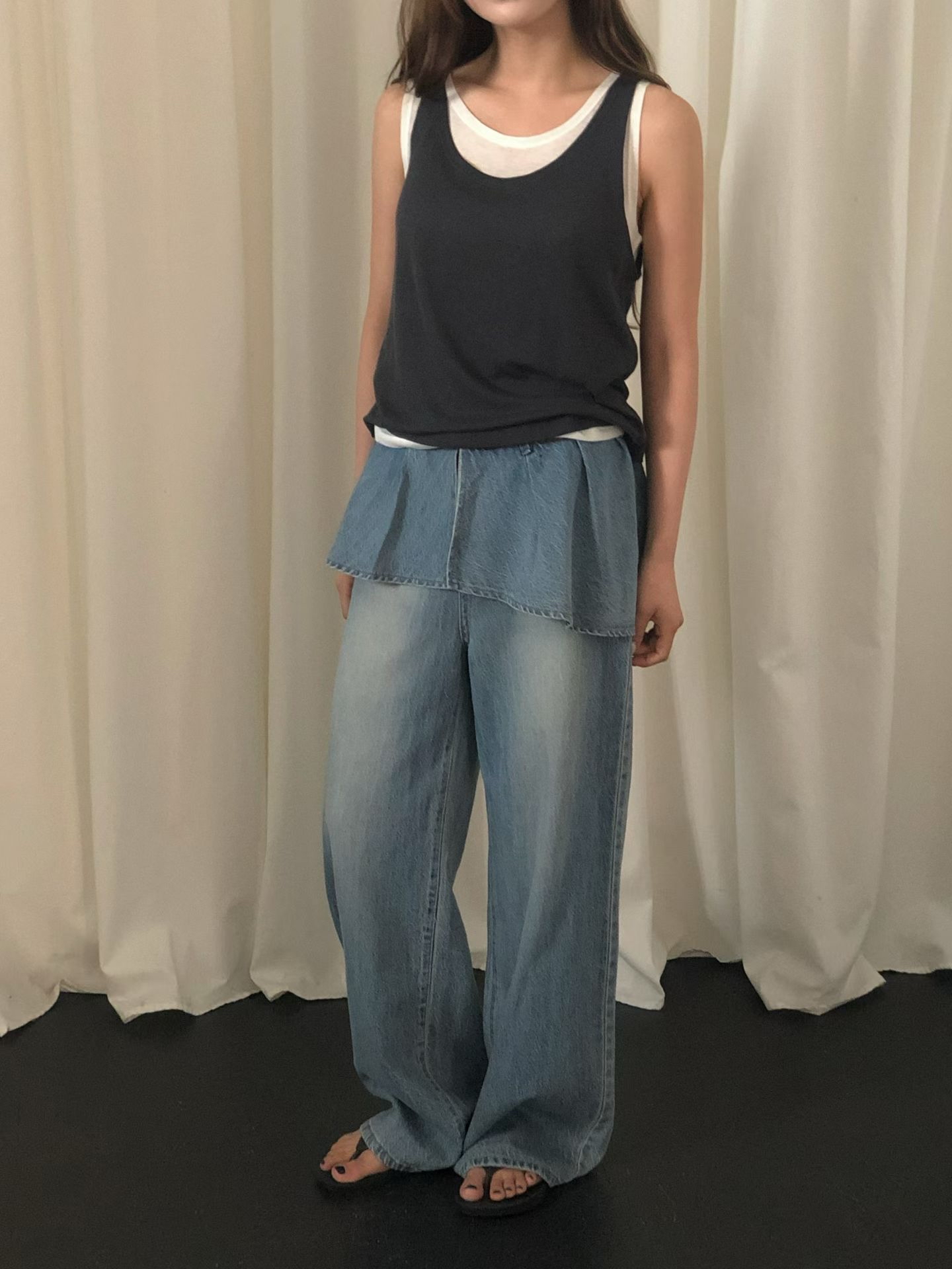東大門女裝 | 2Layer Sleeveless 