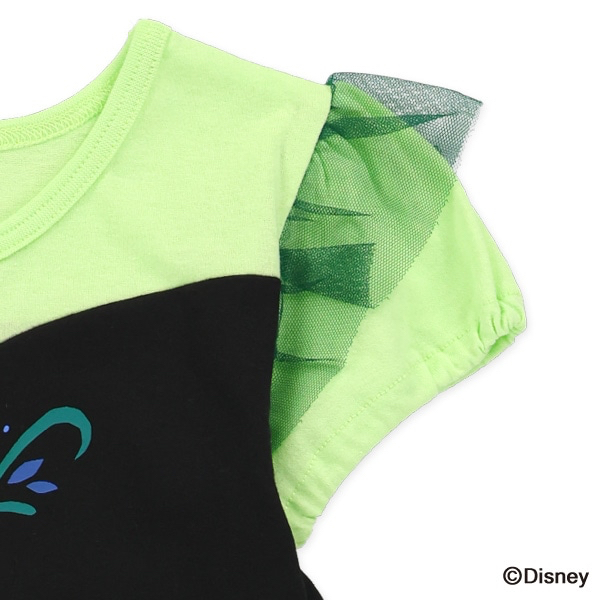 🇯🇵預訂 日本直送🇯🇵三色Frozen造型短袖印花薄紗短袖連身裙