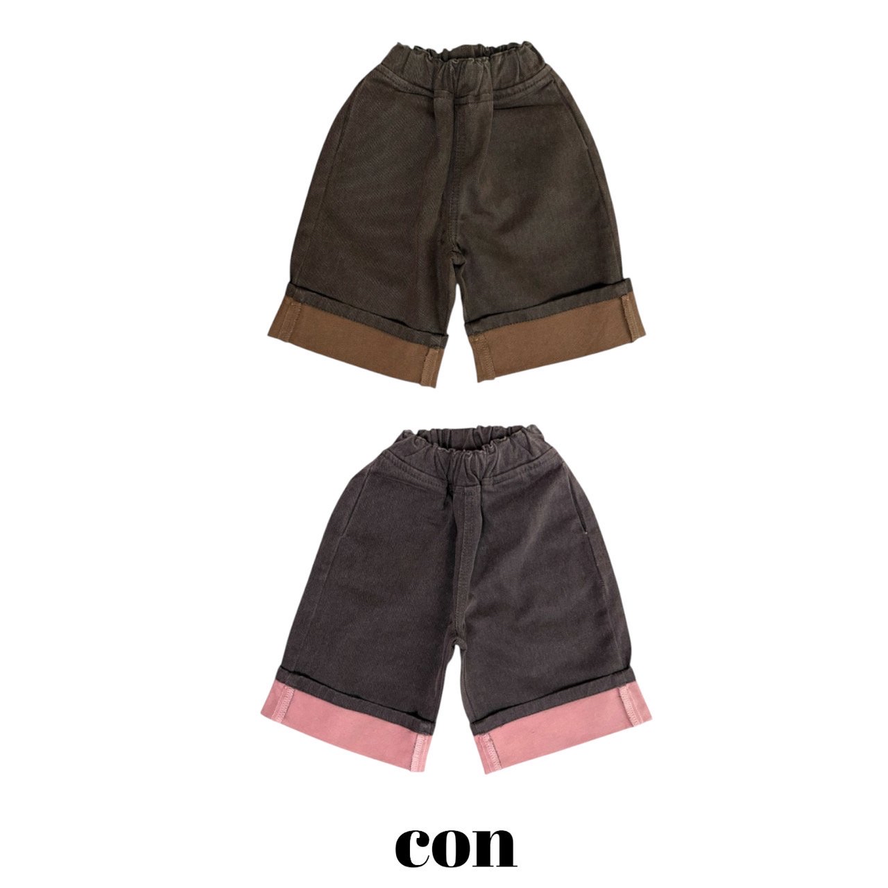 Con | Tone Tone Pig Roll-up Pants