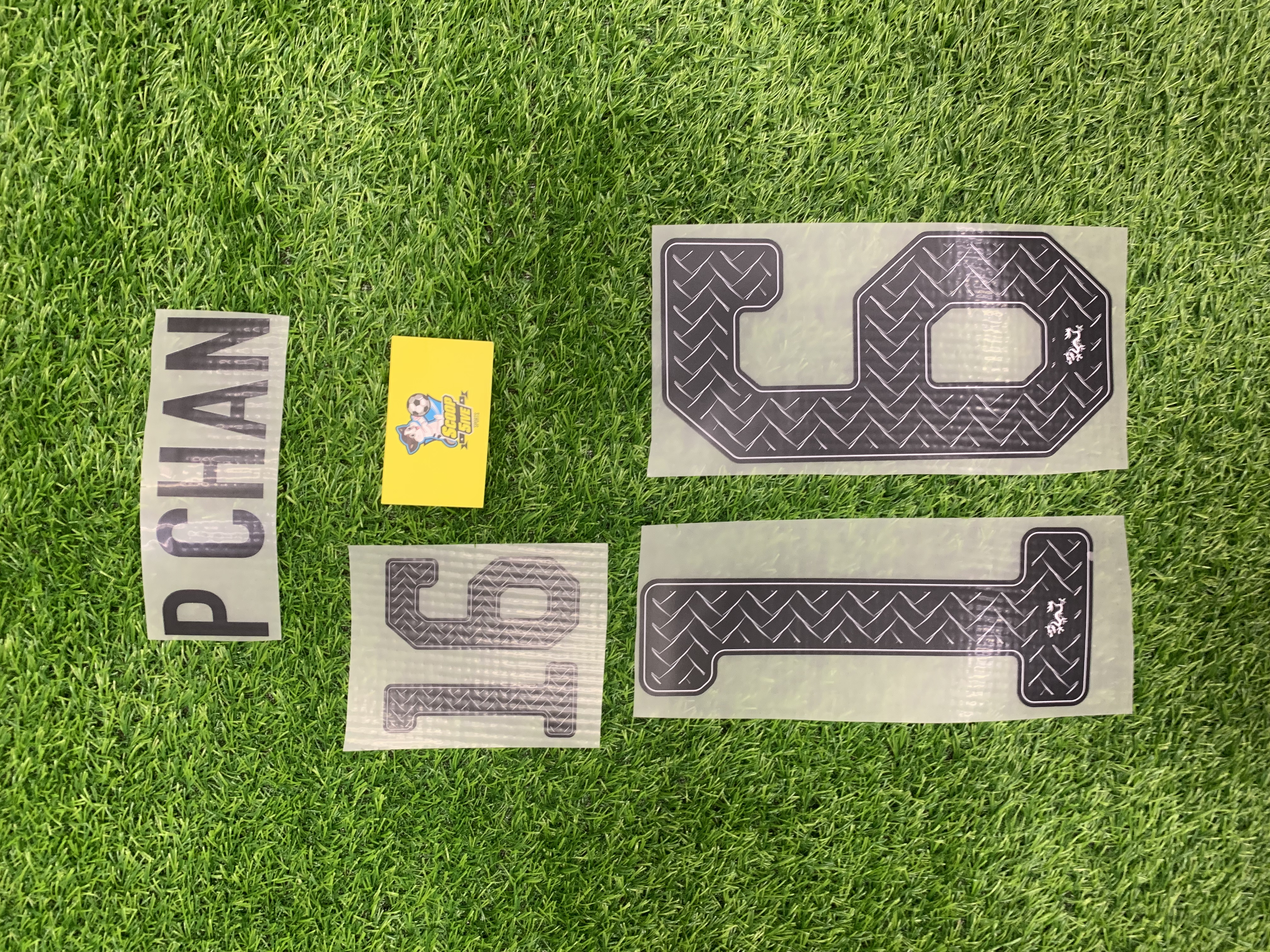 2026-27 香港 作客 印字 16 P Chan 陳肇鈞 2026-27 Hong Kong Away Name & Numbering 16 P Chan