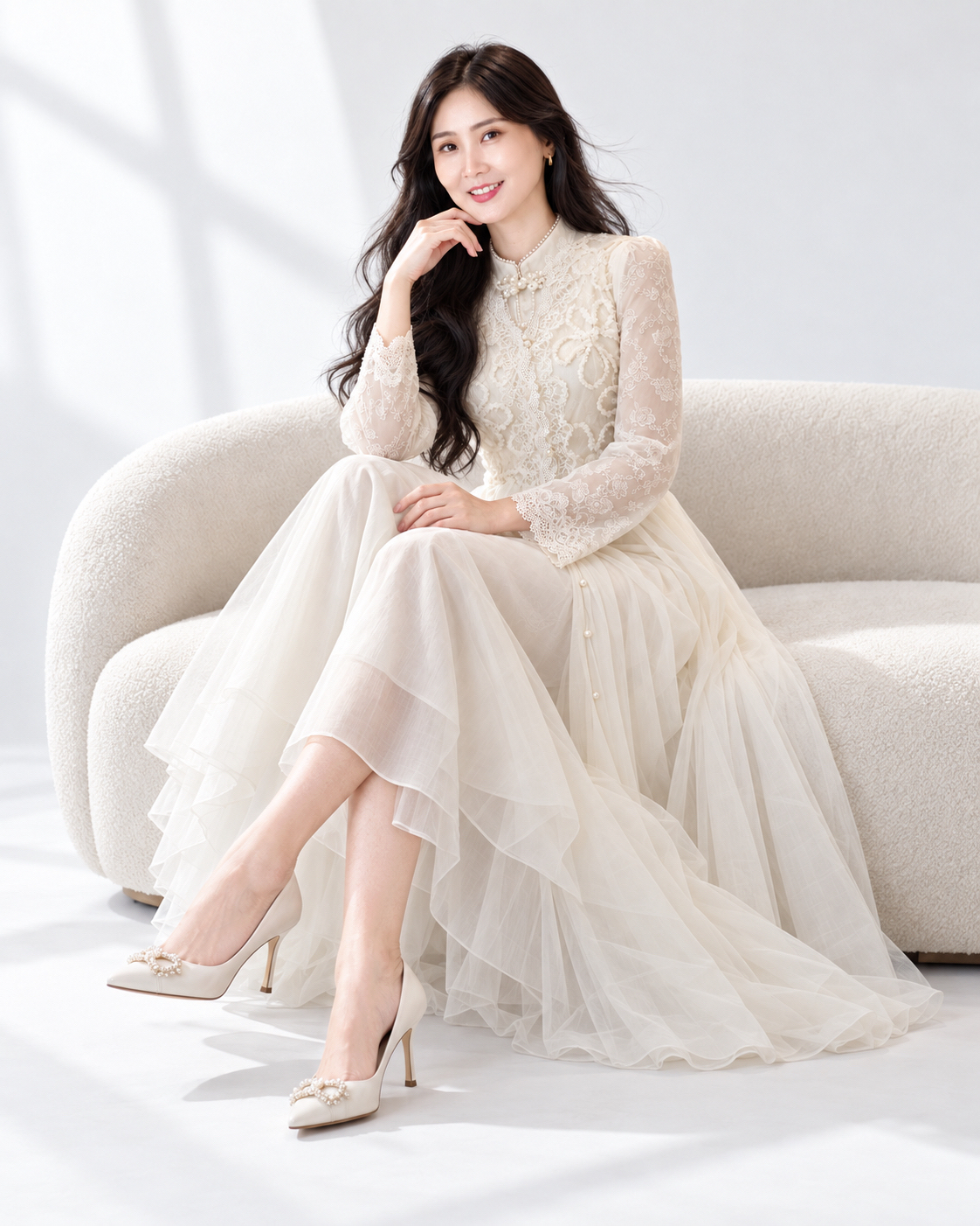 5169 Oriental Grace Two-Piece Set Wear
