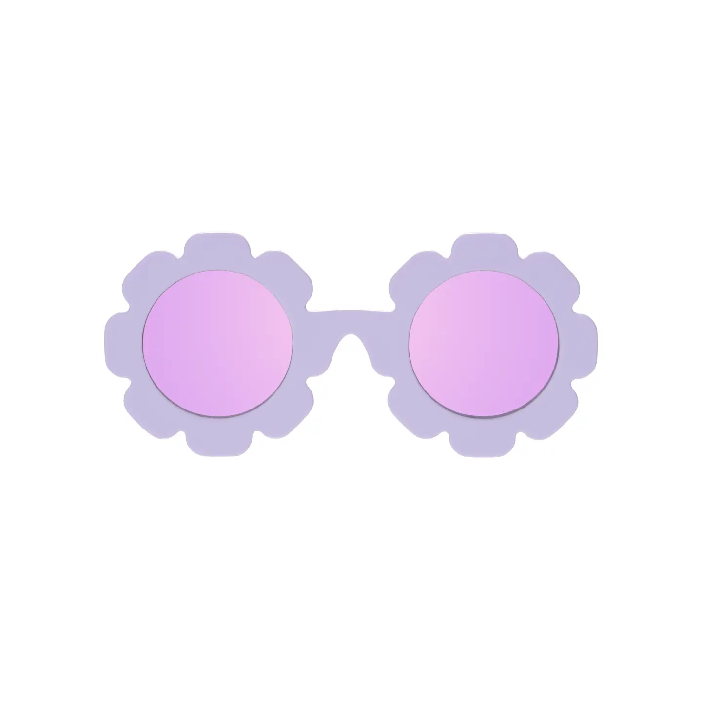 Iris Polarized Flower Sunglasses with Mirrored Lens