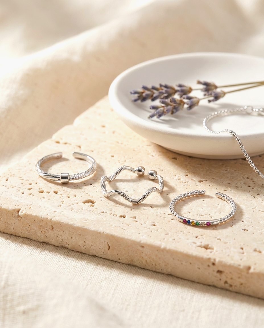 S925 - SET0005 Daily Jewelry Essentials