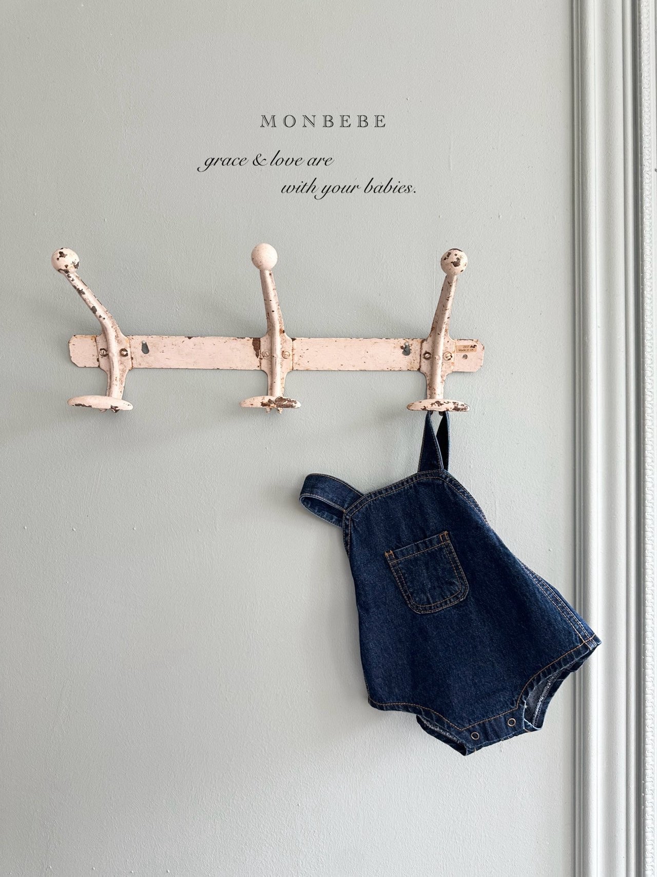 Bonbon Denim Overalls