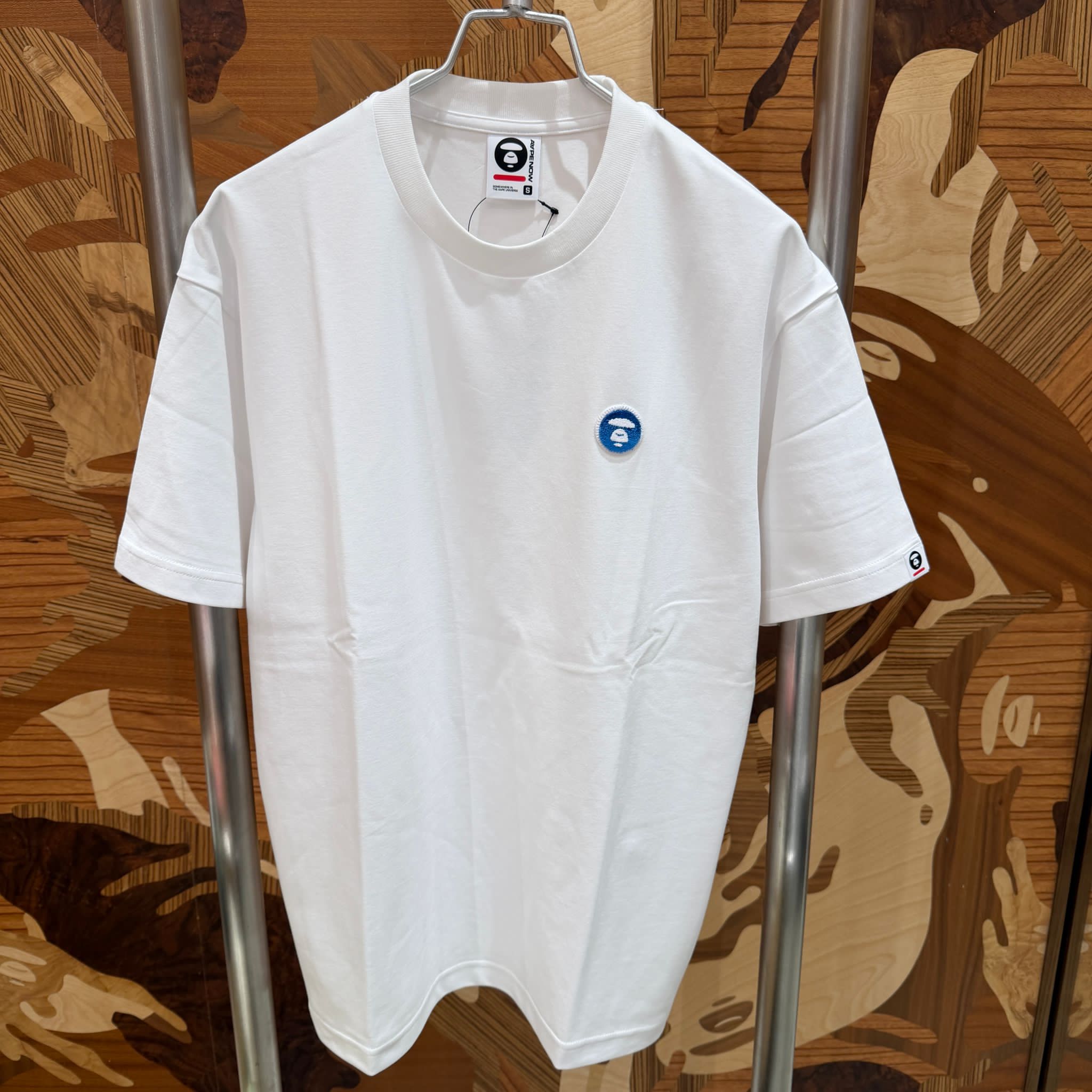 AAPE Relaxed fit AAPENOW moonface tee (1924) 寬鬆版