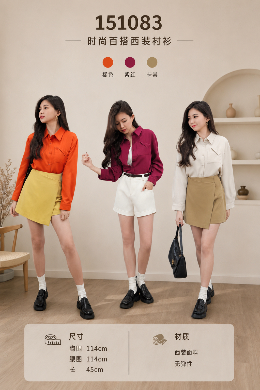 151083 Design Korea Blouse