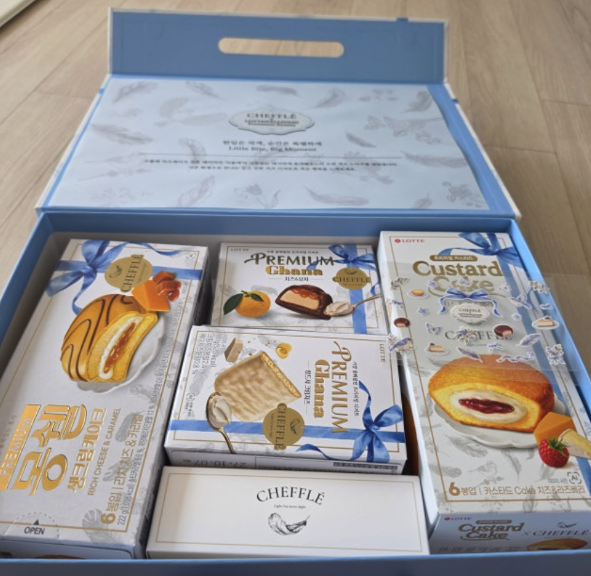 韓國  LOTTE 樂天 X CHEFFLÉ Premium 禮物套裝 + 送CHEFFLE 保溫瓶｜Box Set