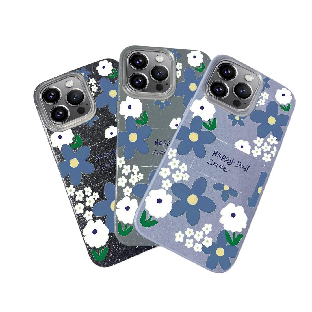 BLING CASE PHONE FOR IPHONE - DESIGN FLOWER O