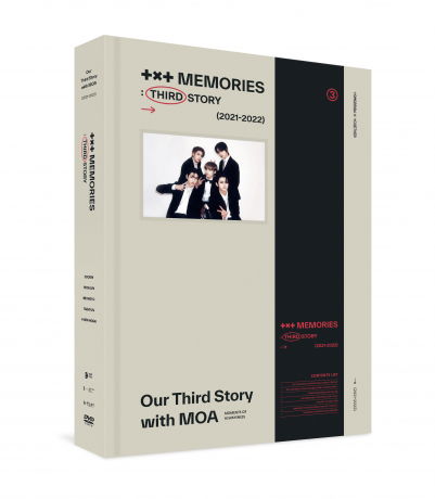 TXT - [MEMORIES : THIRD STORY] - 4 DVD