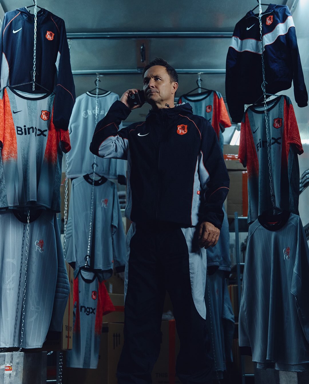 👕 傳承與創新 Nike Chelsea 車路士 2025-26 Repel Strike 訓練防風夾克 IB3856