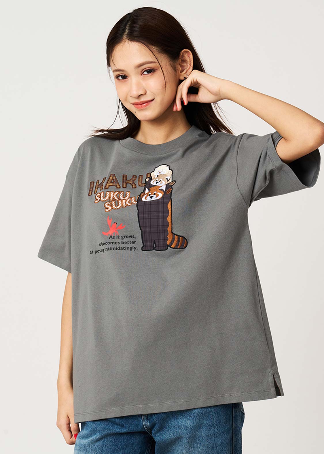 📦訂購 日本限定 graniph IKAKU Red Panda 小熊貓 T-SHIRT T恤