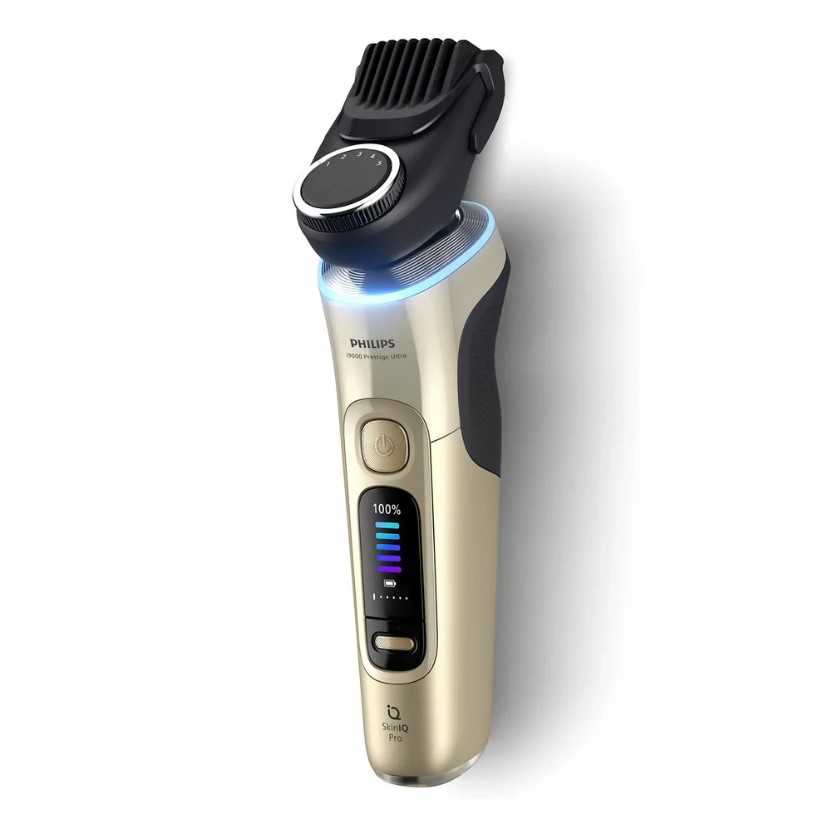 香港行貨 Philips 飛利浦 i9000 Prestige Ultra 配備 SkinIQ Pro 技術的乾濕兩用電鬚刨 XP9403 2年保養
