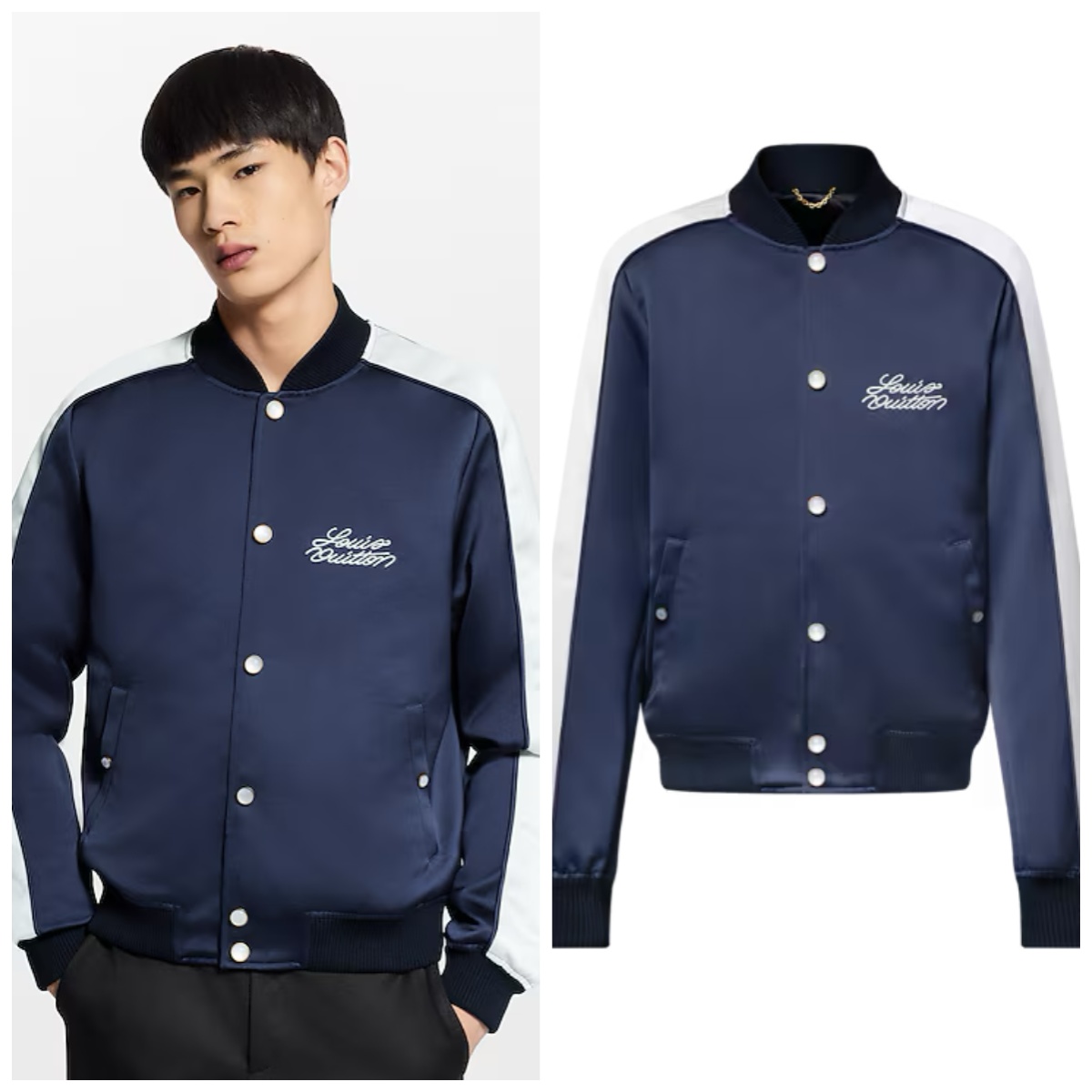 LV 馬年限定馬匹刺繡加棉棒球服