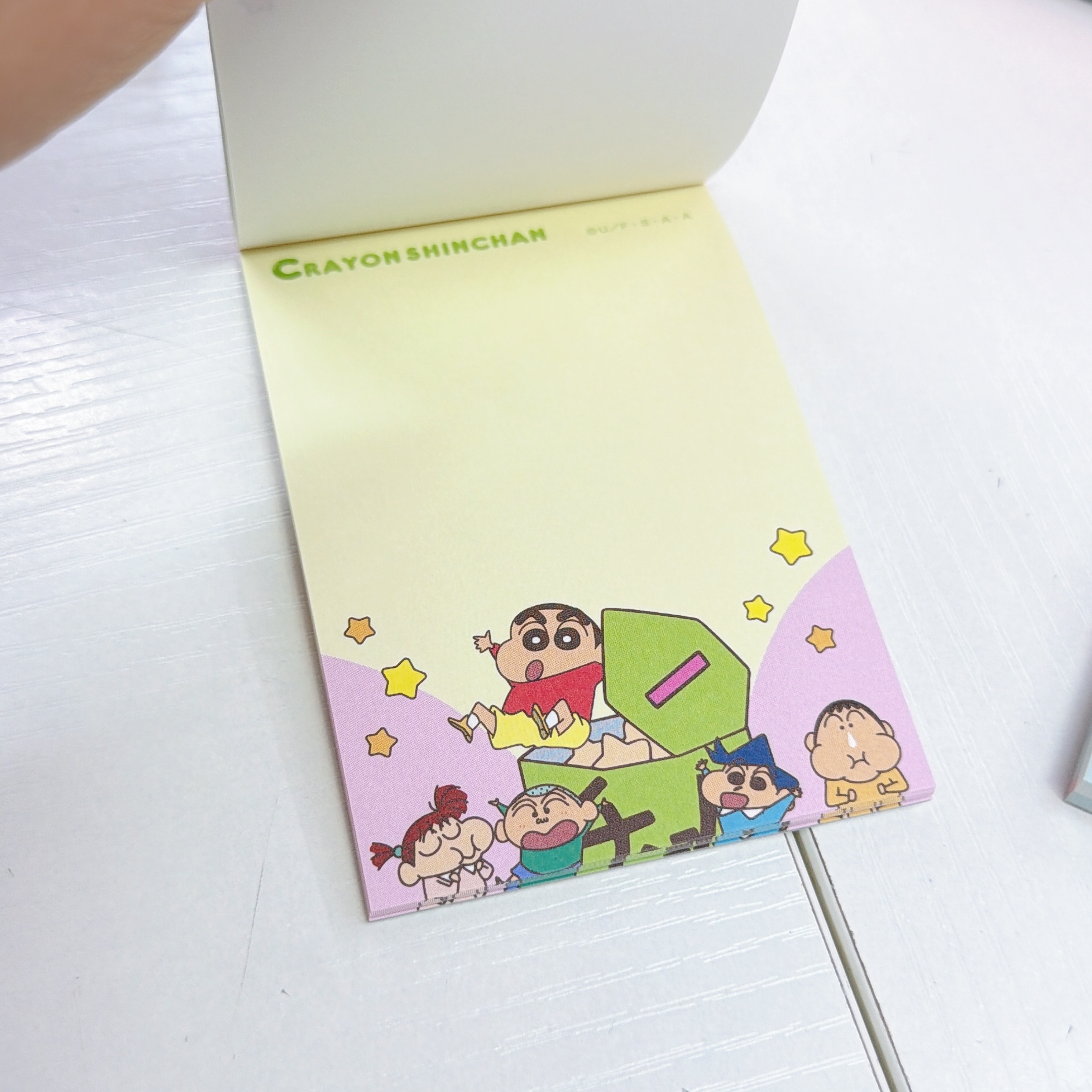 日本直送蠟筆小新Memo