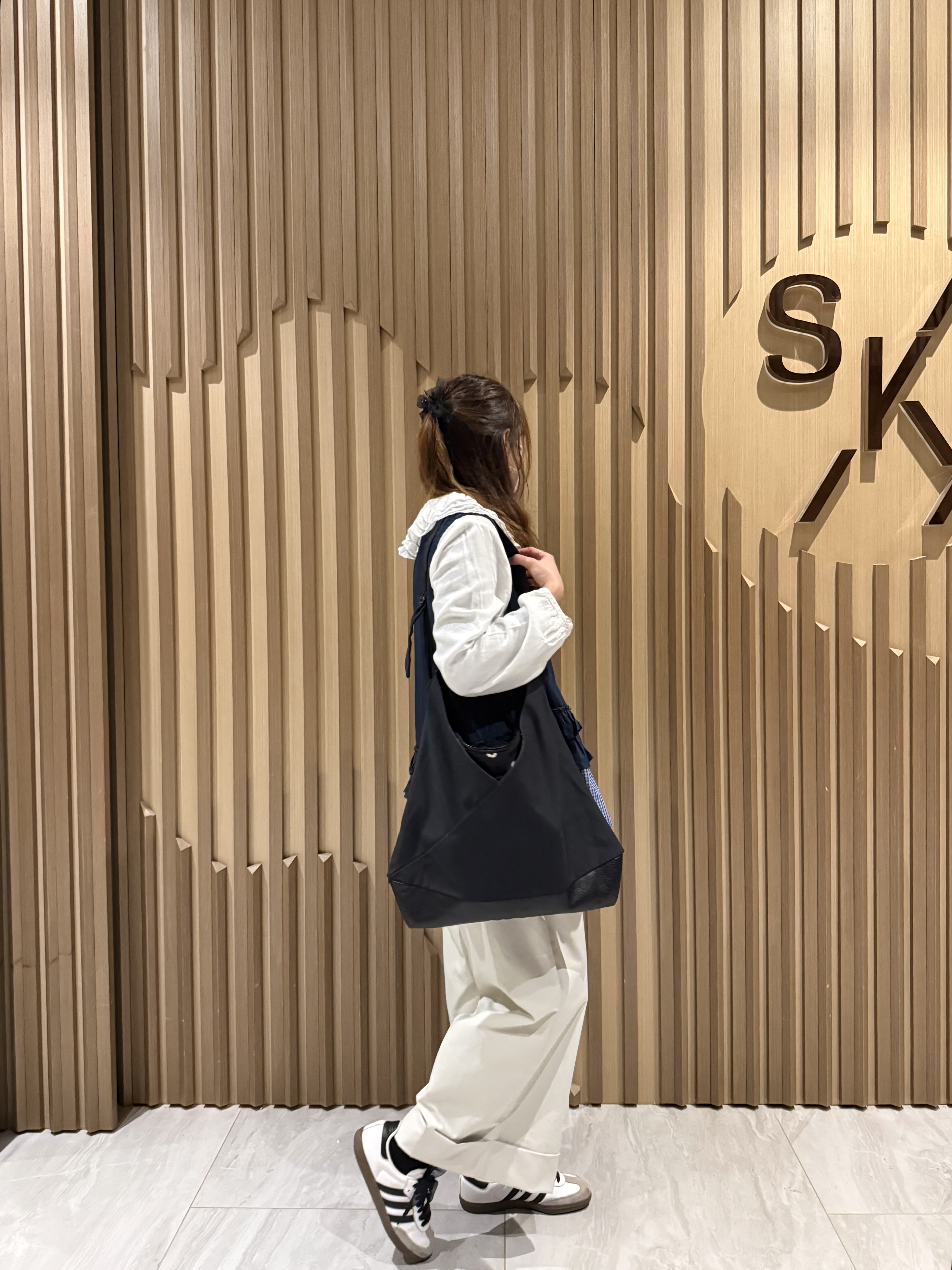 拼布𝐫𝐮𝐟𝐟𝐥𝐞牛仔背心