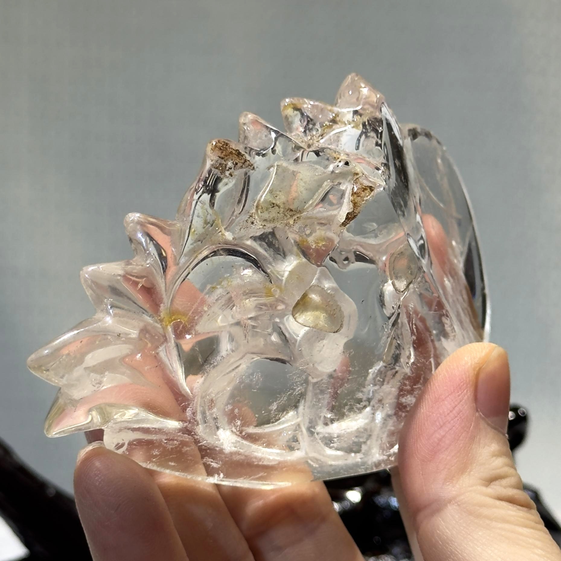 白水晶九尾狐 (連座) #3