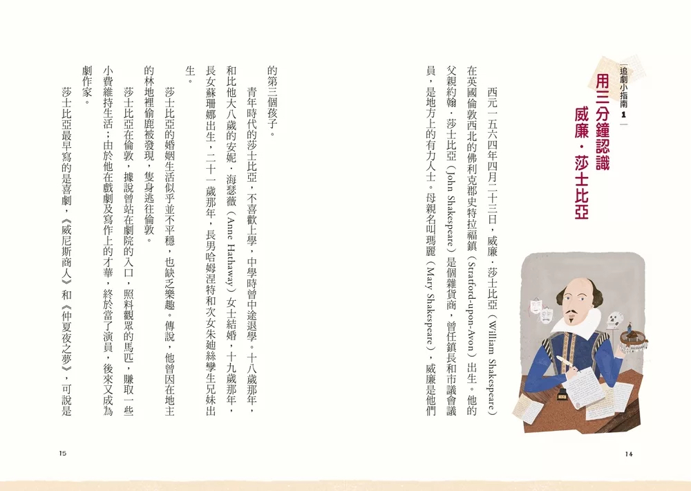 字畂 早安！經典：我們來追劇！必追的莎士比亞十大經典故事