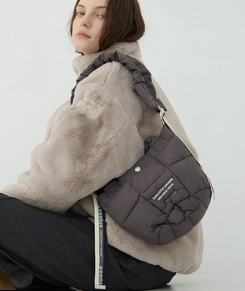 Beautiful People×THE TOKYO mini tote shoulder bag