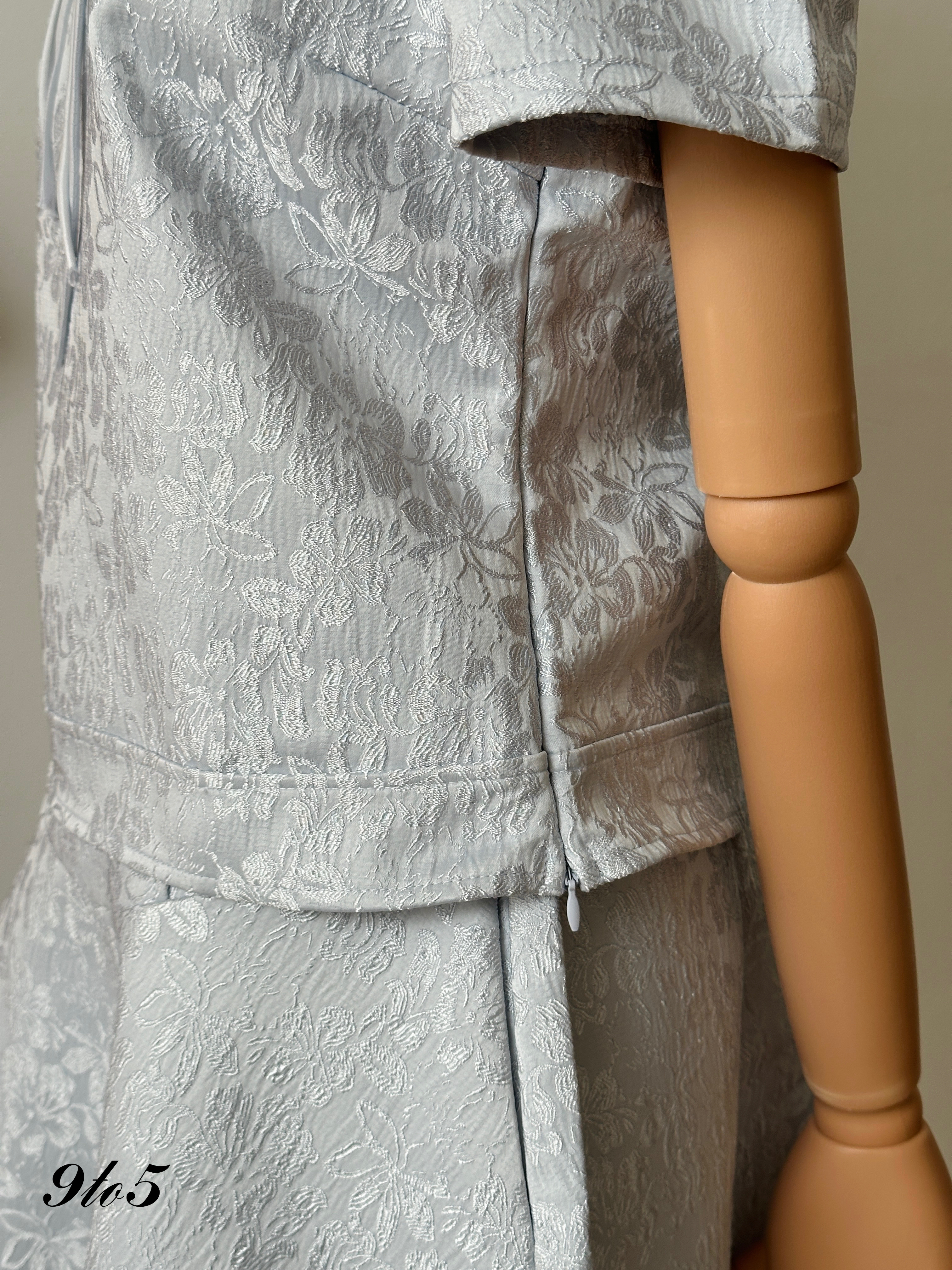 D2306 Cheongsam Matching Set - 3 Colors