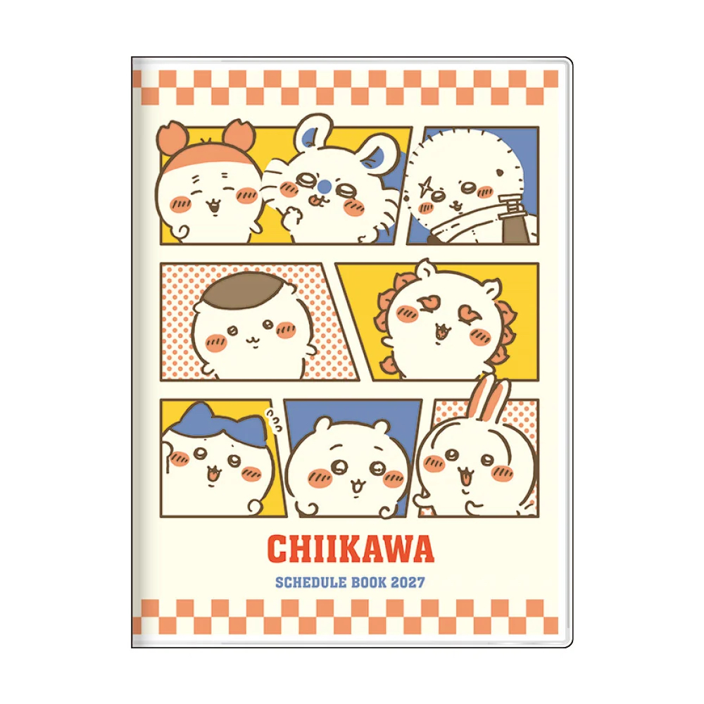 🌸 【預訂】A6 2027 Schedule book (Everyone) Chiikawa 11/8新品