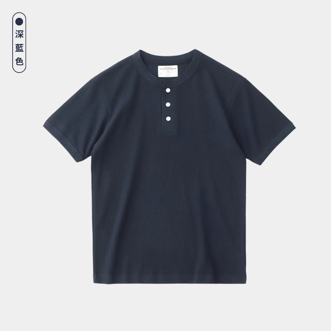 𝗪𝗔𝗙𝗙𝗟𝗘 亨利短袖