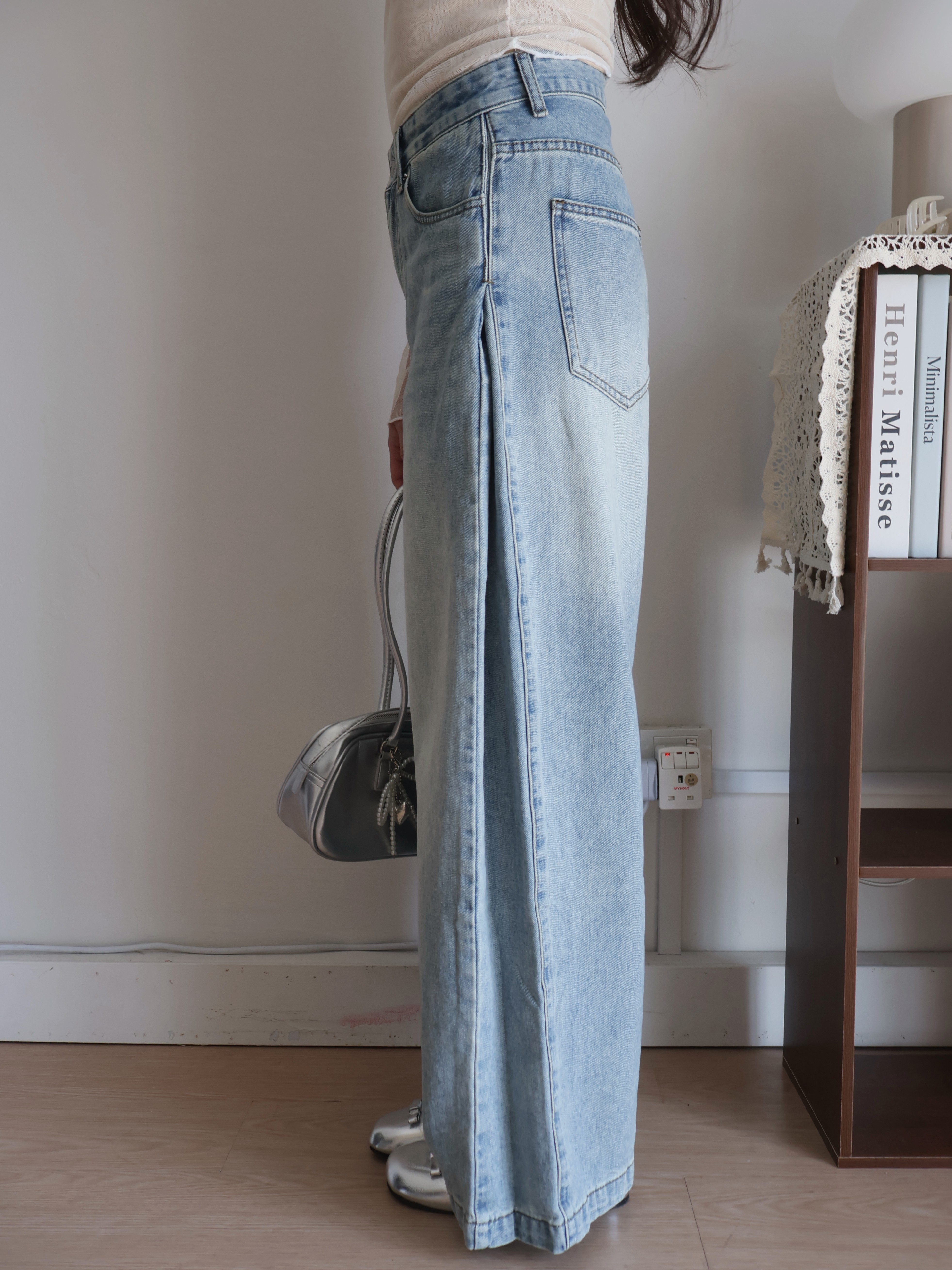 Billie Barrel Jeans | Light Blue